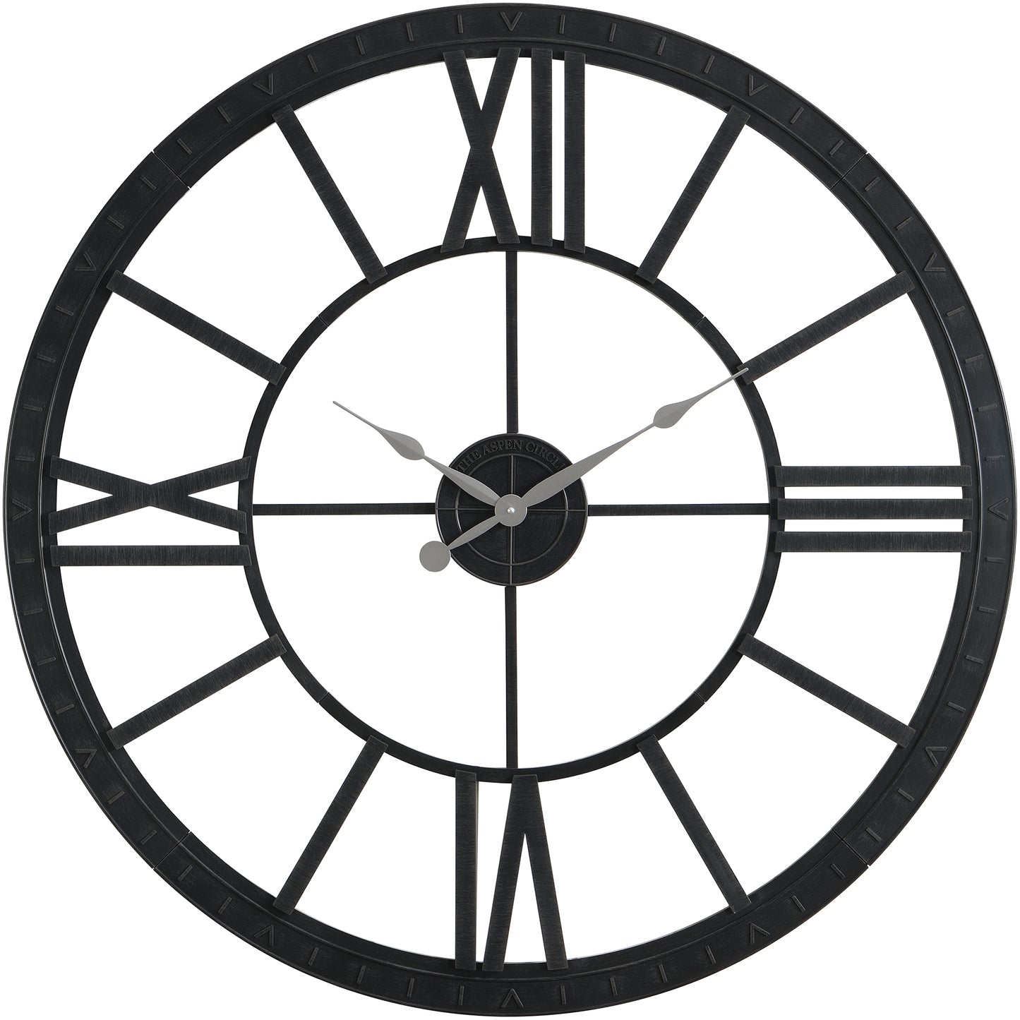 Grant DIY Wall Clock, Black Oversized 40 Inch