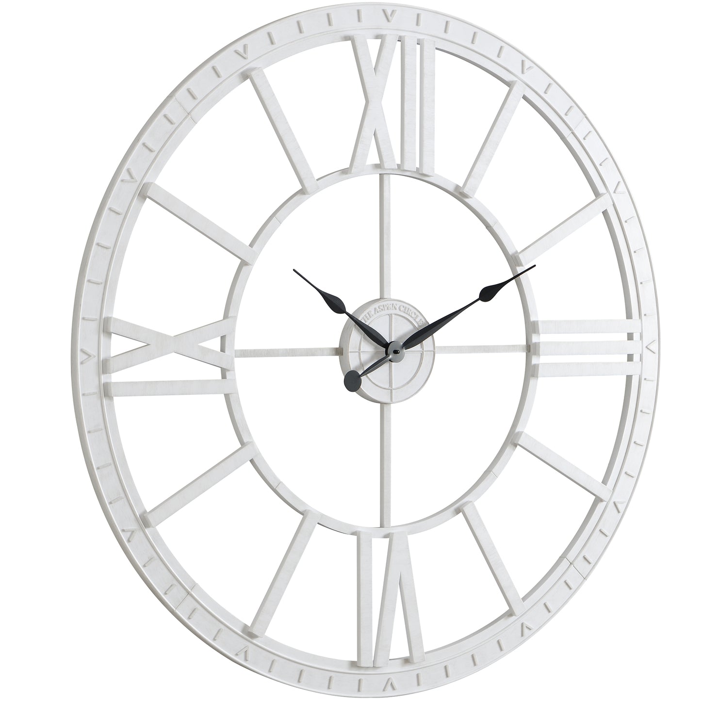 Grant DIY Wall Clock, White Oversized 40 Inch